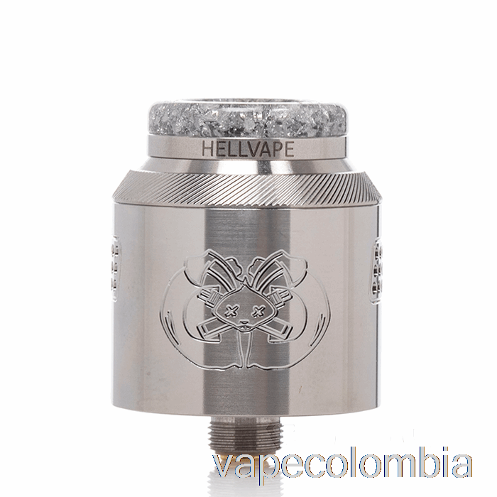 Vape Recargable Hellvape Drop Dead 2 24mm Rda Acero Inoxidable